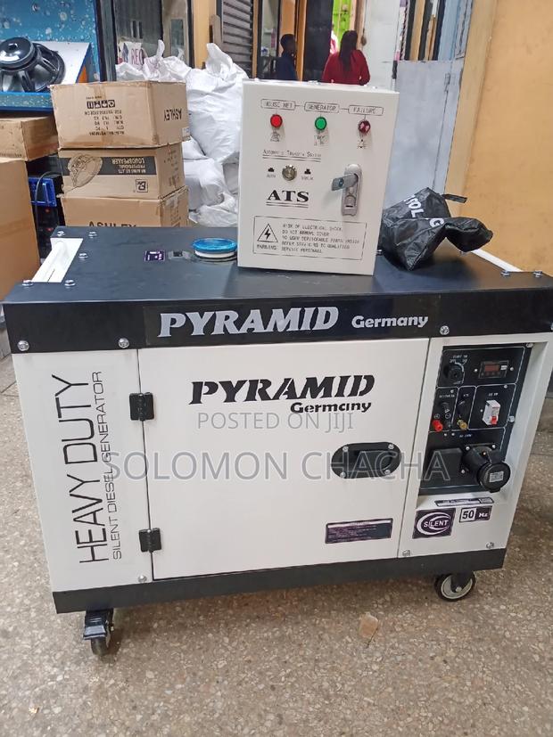 Pyramid 20kva Single Phases Silent Deisel Generator With Ats - thumbnail 2