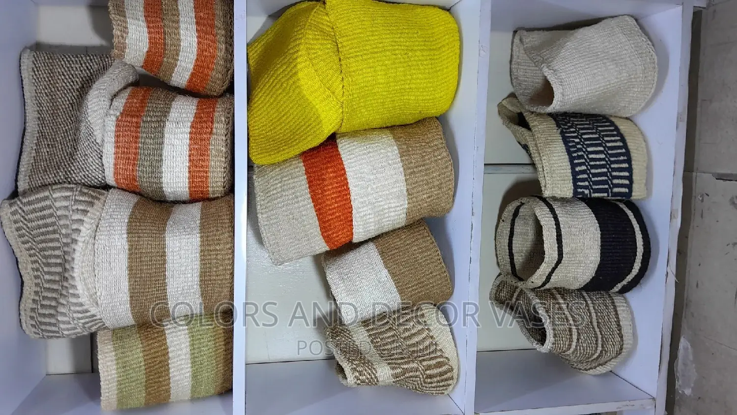 Baskets Sisal Handmade Kiondos