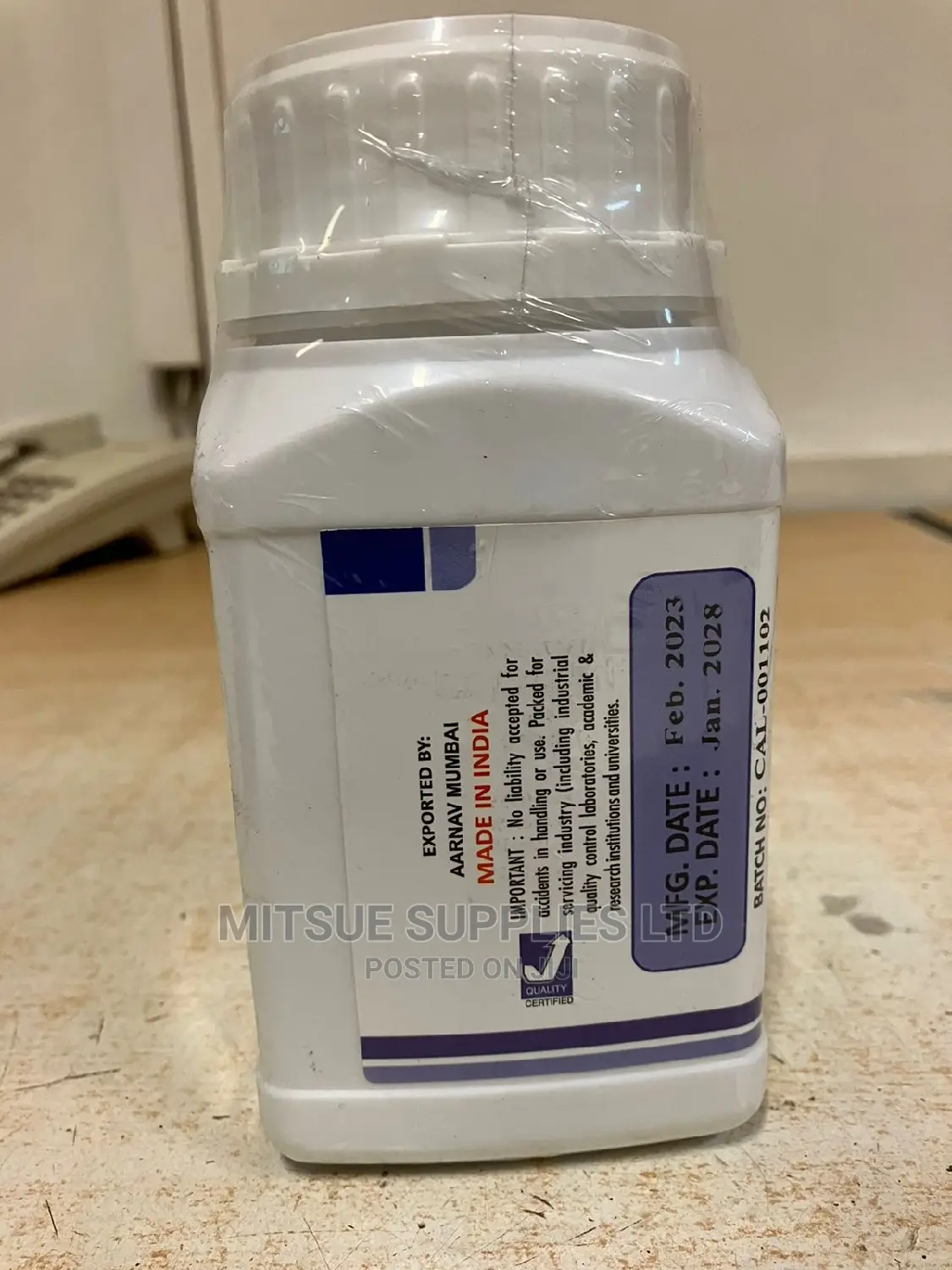 Calcium Nitrate LR 500G Griffchem