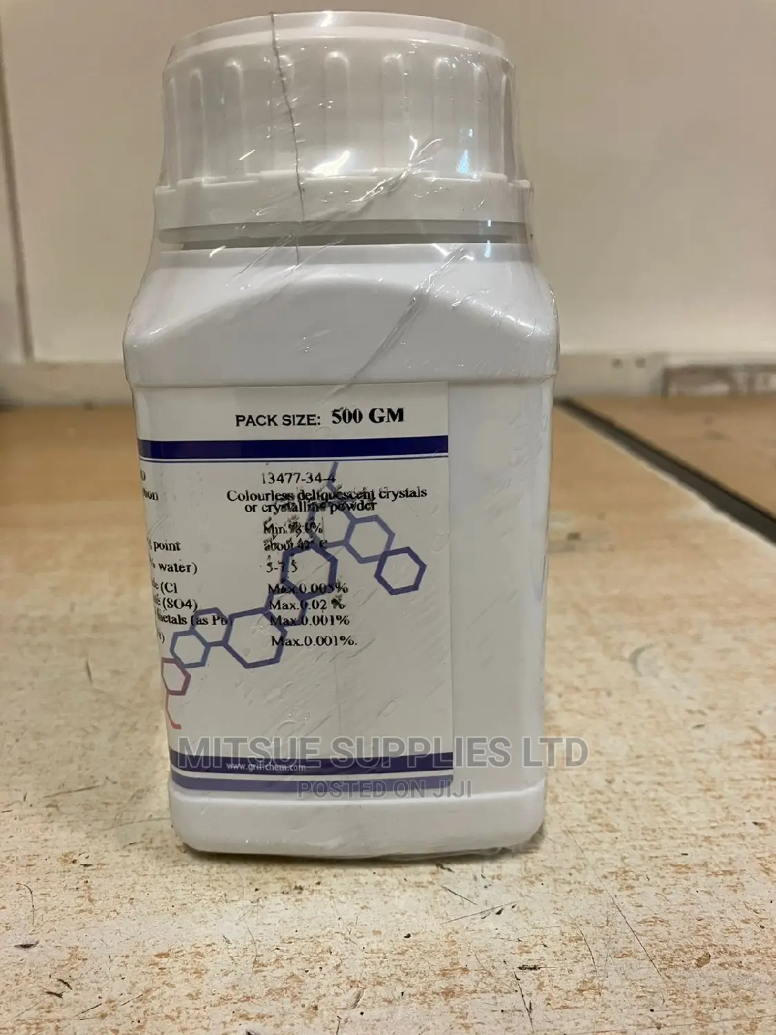 Calcium Nitrate LR 500G Griffchem