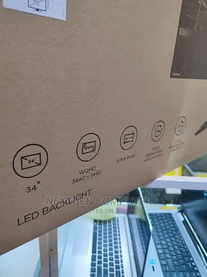 Lenovo G34w-30 34" WQHD (3440x1440) 170hz Curved Monitor