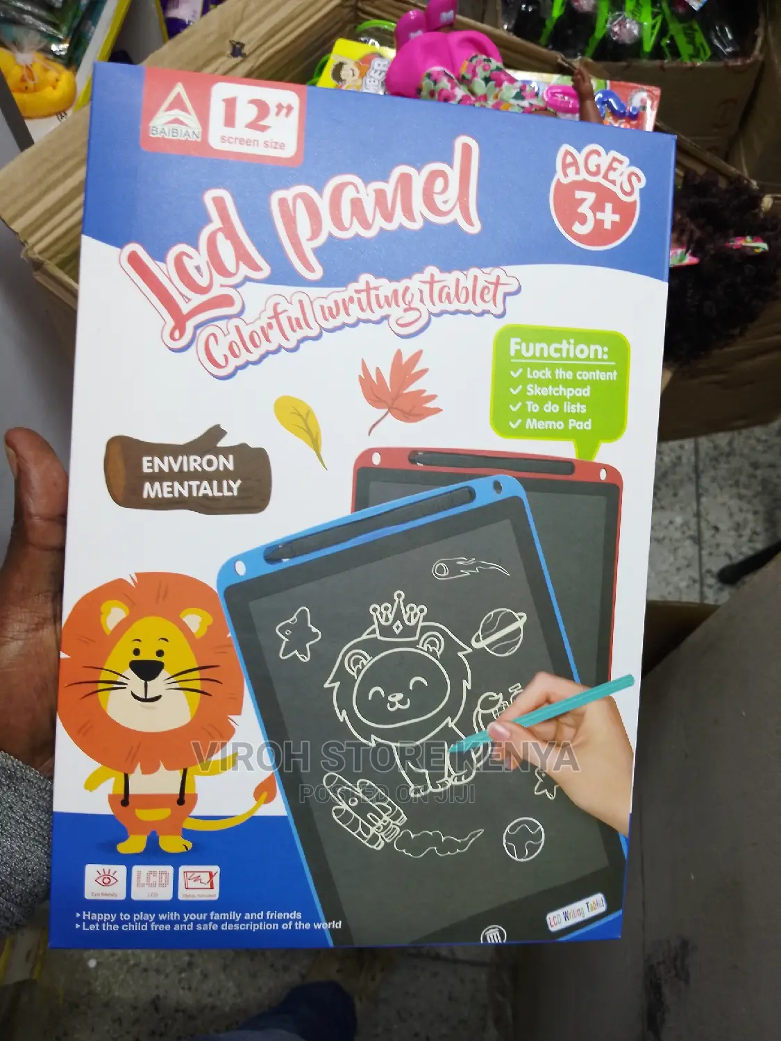 12 Inches LCD Drawing Board for Kids Drawing Screen