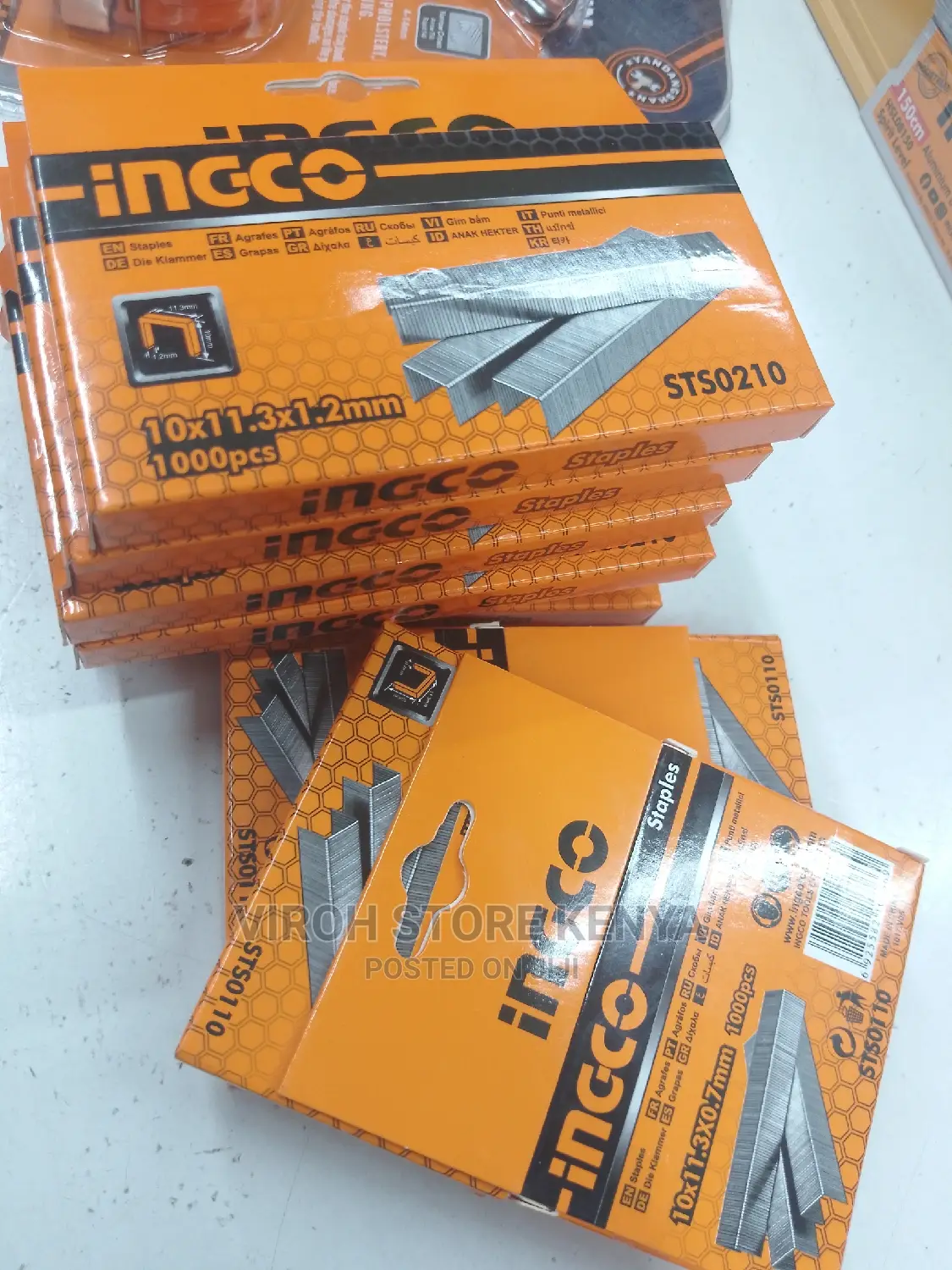 Original INGCO Staple Pins 1000pcs