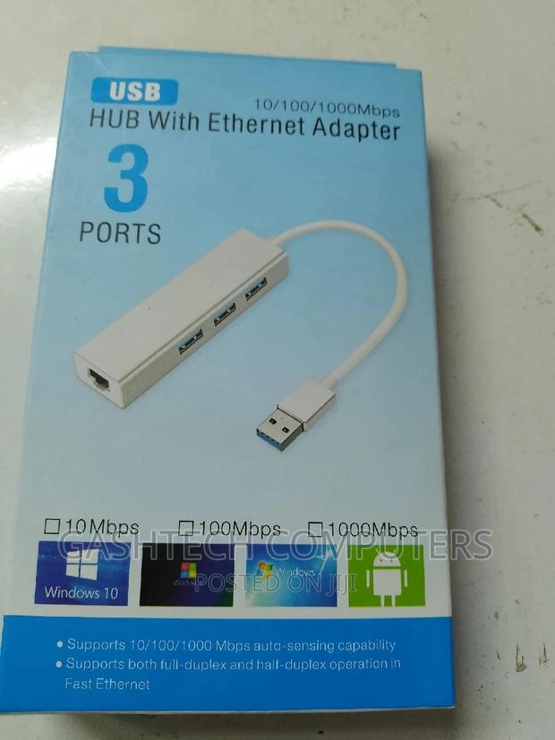 Usb Hub to Ethernet Adapter - thumbnail 2