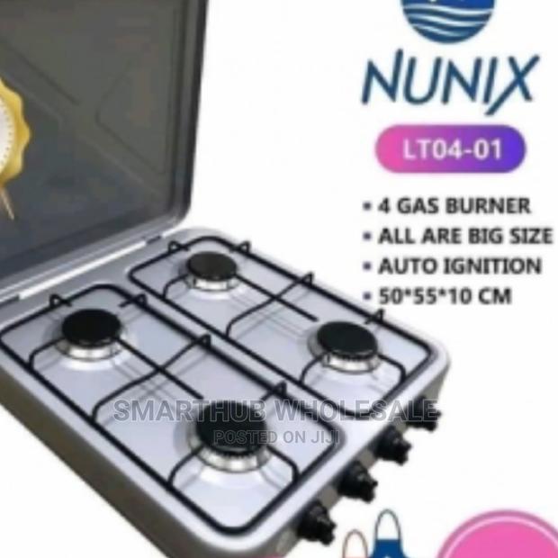 Nunix Table Top Gas Stove 4 Burner