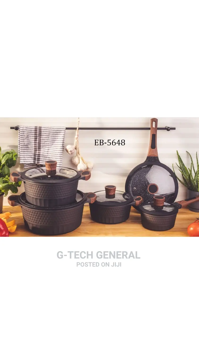 Edenberg EB-5648 10pcs Cookware Set