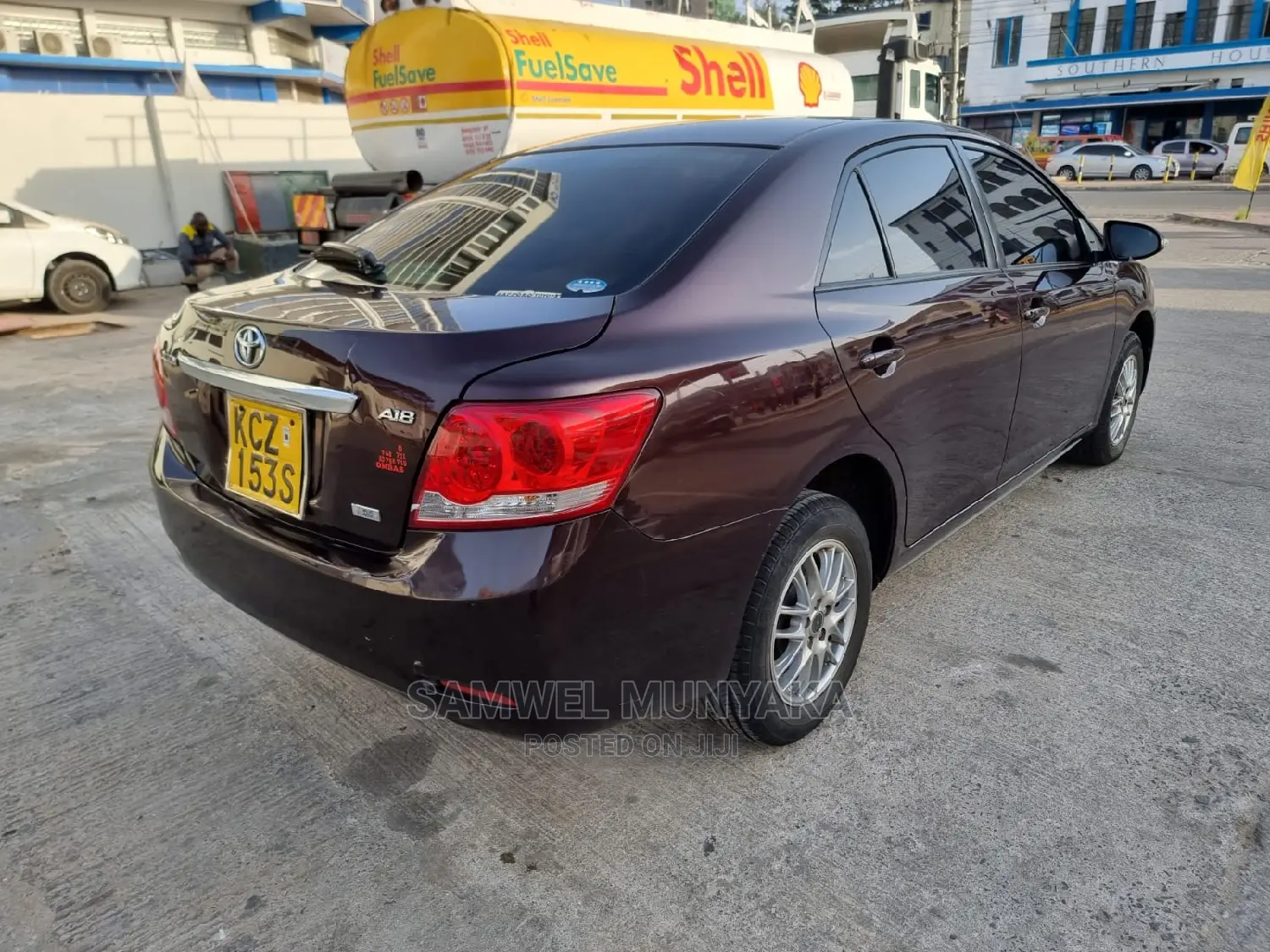 Toyota Allion 2012 Red