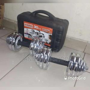 30 Kg Chrome Dumbbells - thumbnail 2