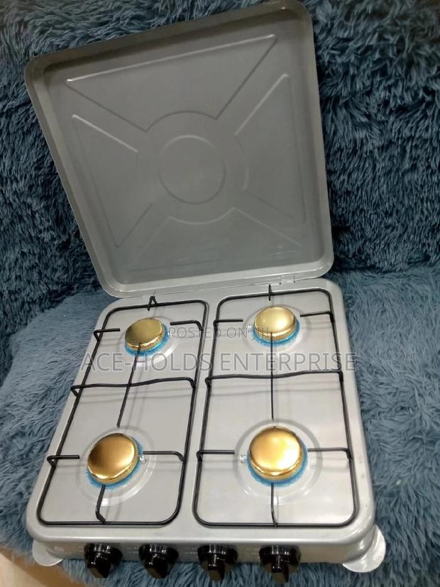Nunix 4 Full Gas Burner Cooker Table Top