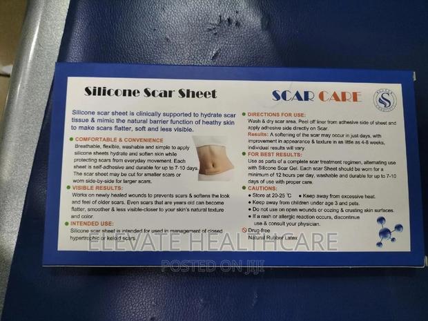 Silicone Scar Sheet - main view