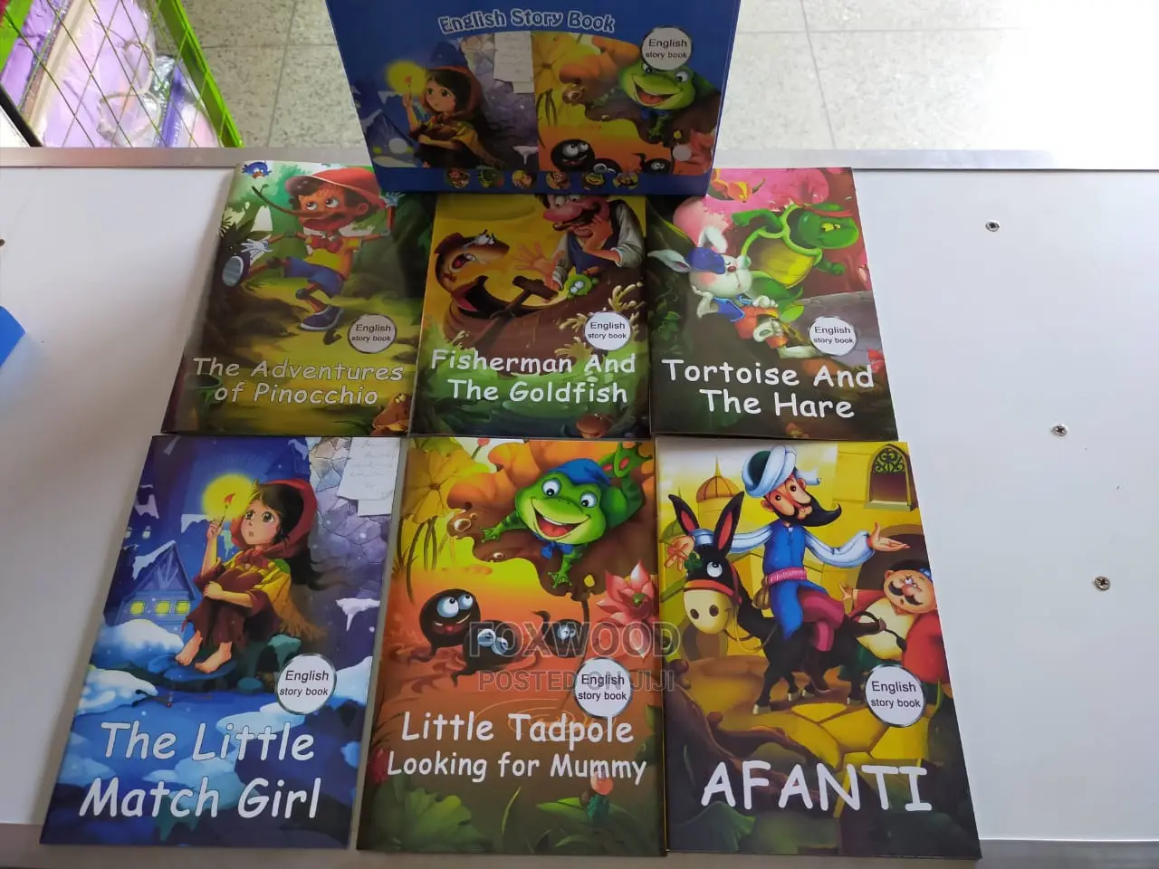 6pcs English Bedtime Story Books for Kids Ages 3 Yrs