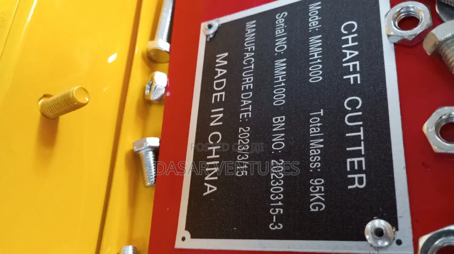 Feed Chopper Mmh1000