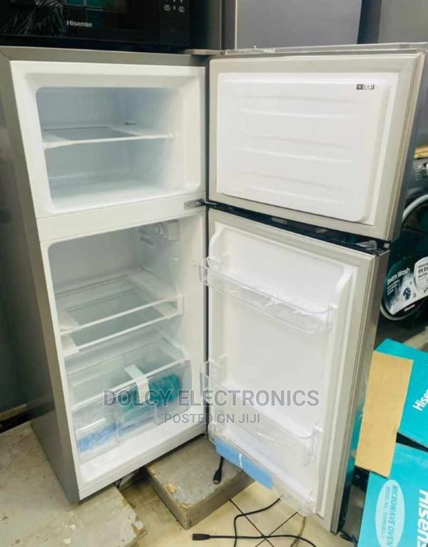 Hisense Ref120dr 120 Liters Fridge Silver Two Door - thumbnail 2