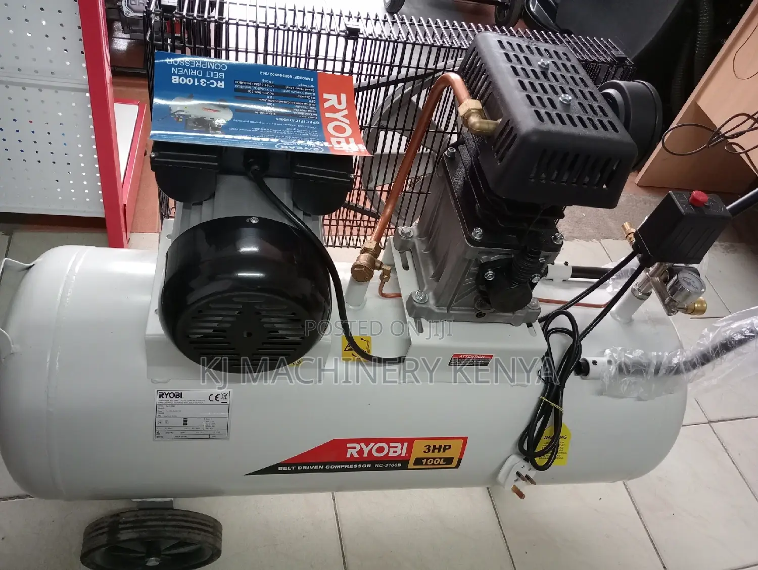 100litres Air Compressor (Ryobi)