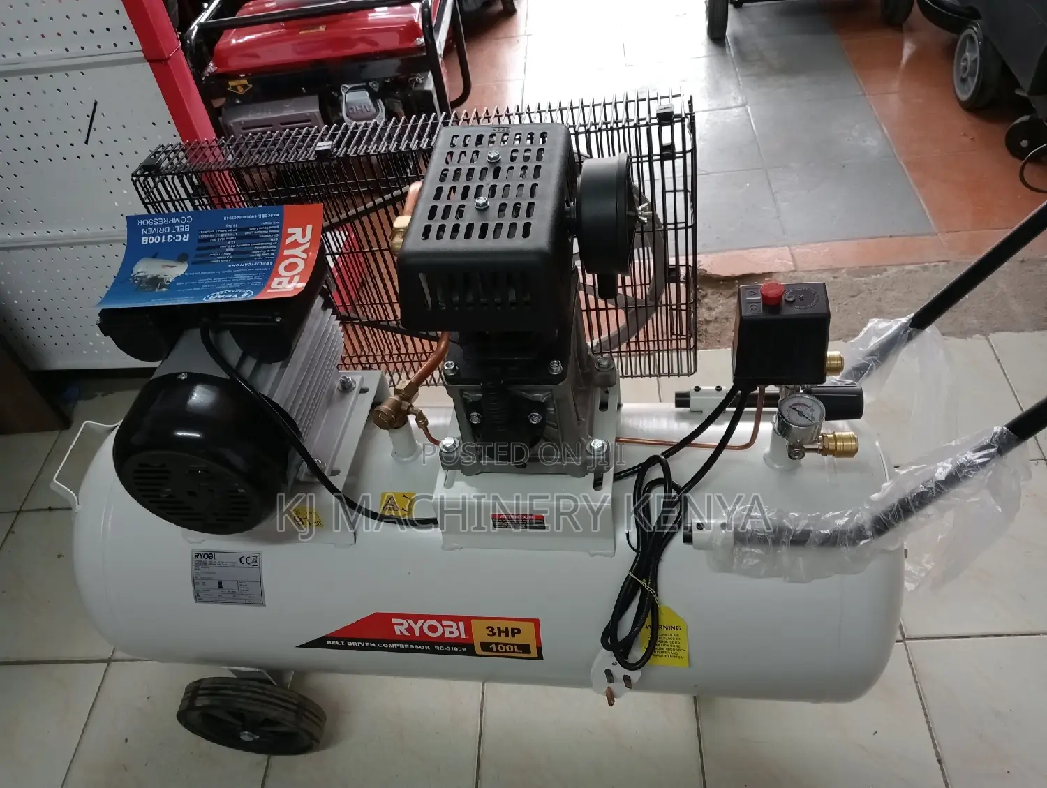 100litres Air Compressor (Ryobi)