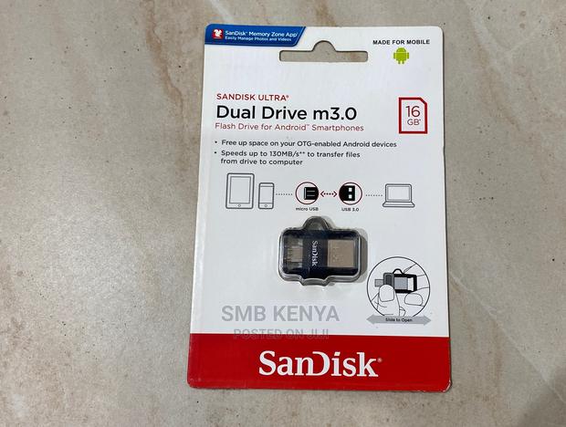 Sandisk Ultra Dual Drive Usb-micro Usb 16 Gb - main view