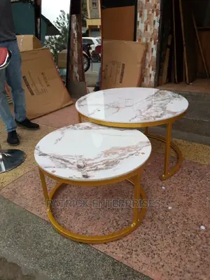 Imported Morden Marble Nesting Coffee Table