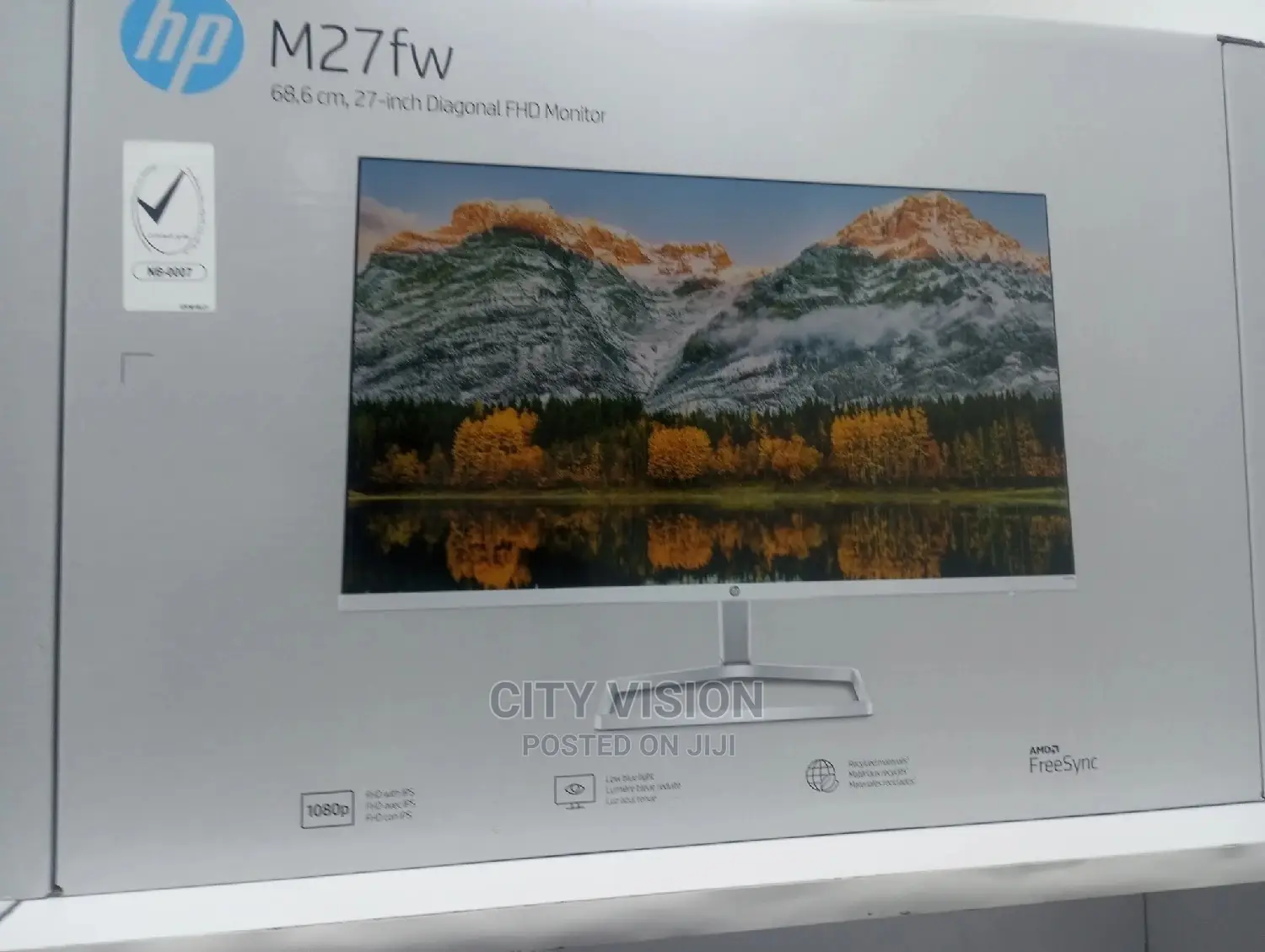 Hp M27fw FHD Diagonal Monitor 27 Inch