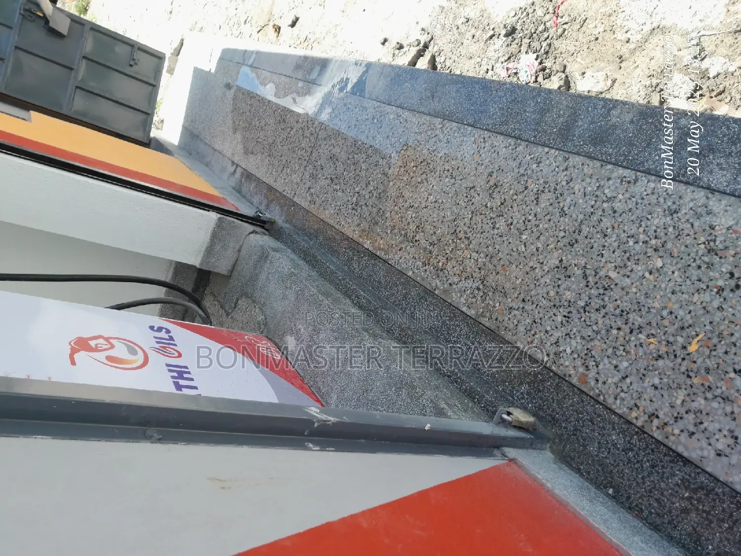 Petrol Station Terrazzo Floor Experts