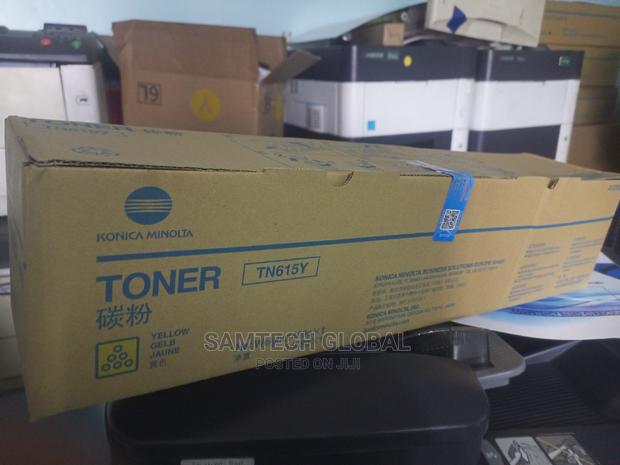 Original Yellow Tn615 Toner 