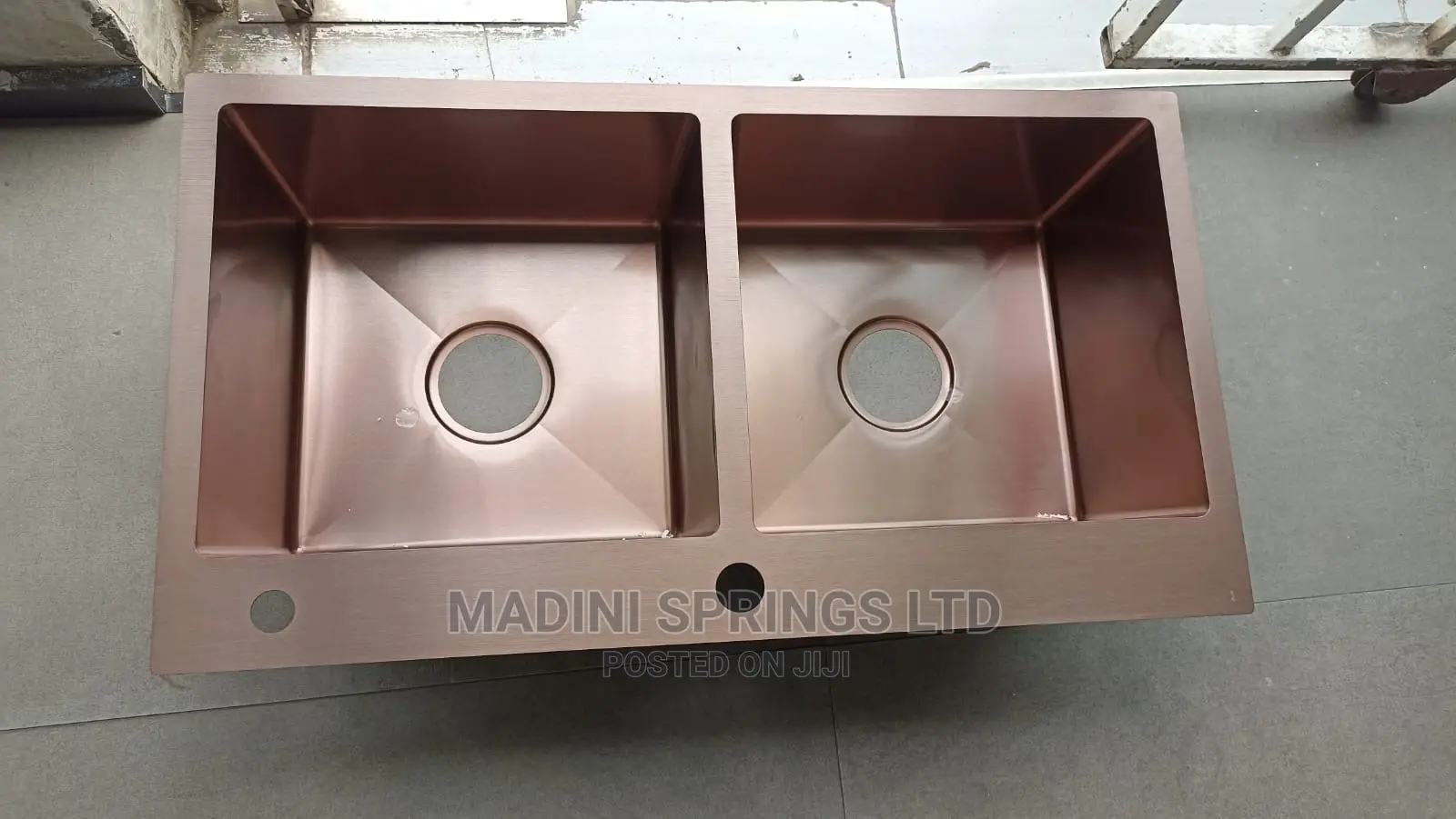 Undermount Double Bowl Kitchen Sink(2.6ft*1.4ft*2cm)