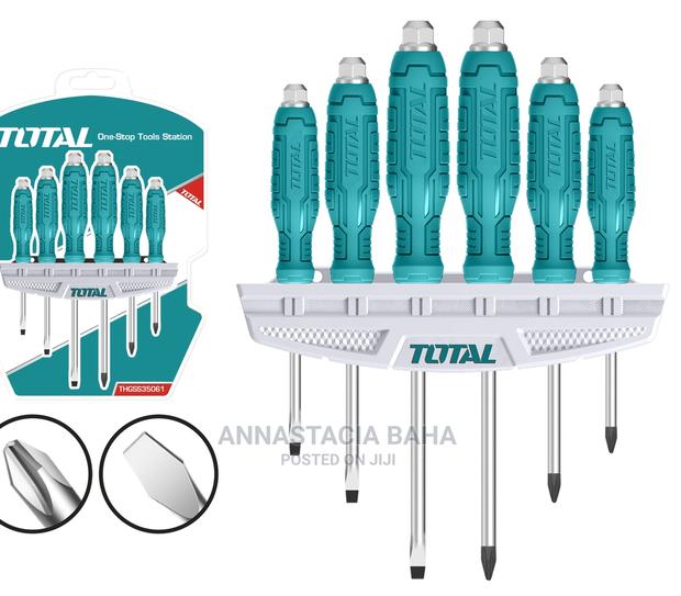 Total THGSS35061 6pcs Go Through Screwdriver Set - main view