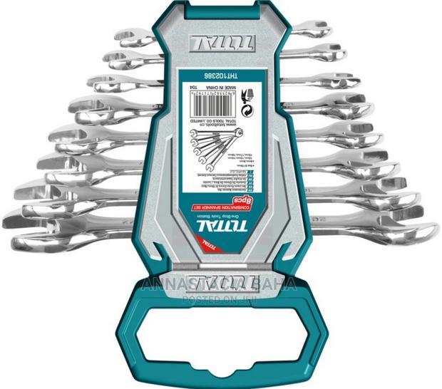 Total THT102386 8pcs Double Open End Spanner Set - main view