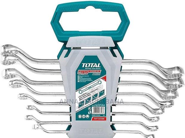 Total THT102486 8pcs Offset Ring Spanner Set - main view