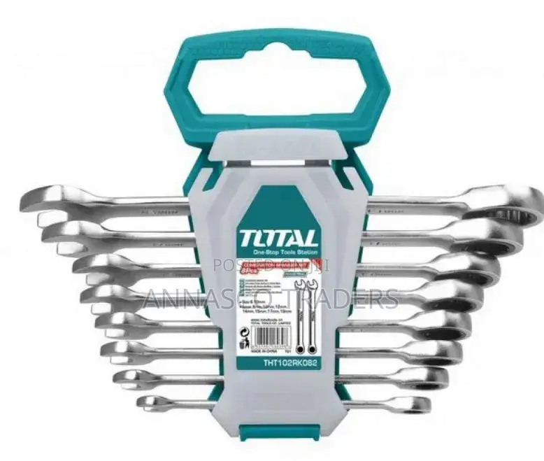 Total THT102RK086 8pcs Ratchet Spanner Set