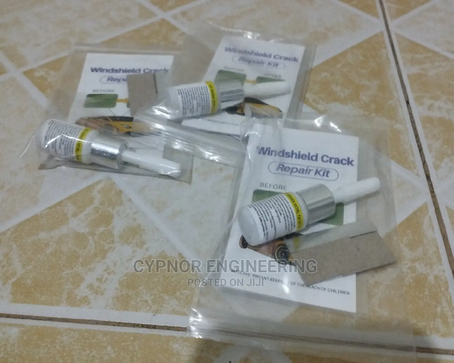 DIY Car Windshield Repair Kit.