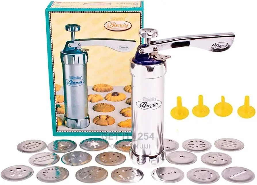 Stainless Steel 24 Option Cookie Or Biscuit Press