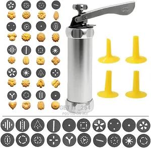 Stainless Steel 24 Option Cookie Or Biscuit Press