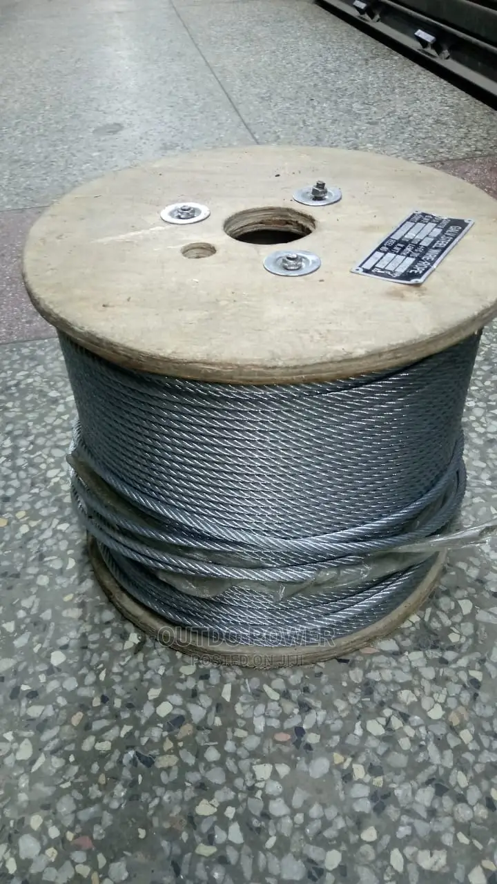 Wire Rope 6mm 6x19 (Steel Core)