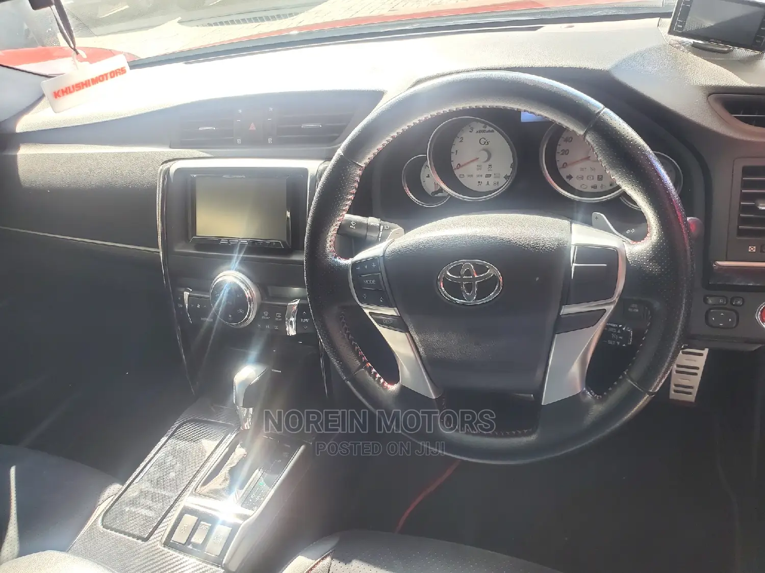 Toyota Mark X 2016 Red