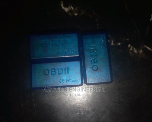 OBDII Bluetooth Scanner - main view