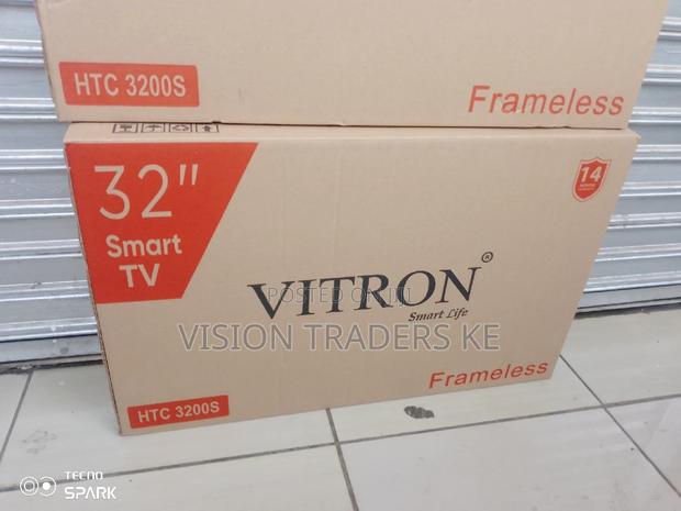 *Vitron 32 Inches Smart Android Frameless Tv Full Hd 1080p.