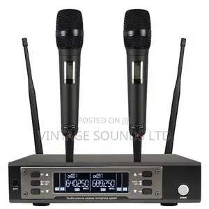 Sennheiser SKM 95 High-Performance Dual Wireless Mic Set.