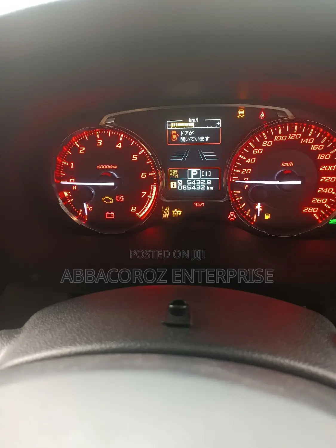 Subaru Impreza 2016 Red