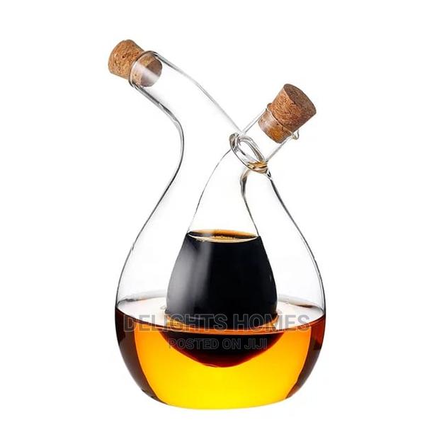 2 in 1 Kitchen Supplies Glass Oil