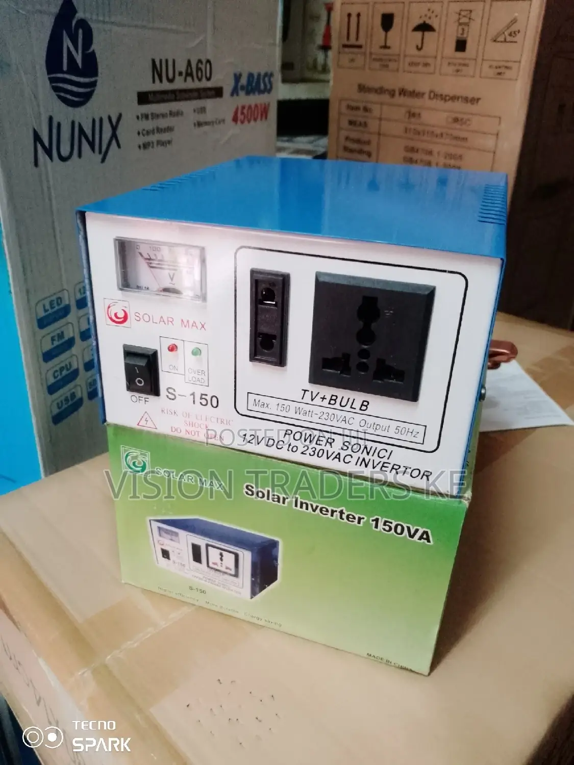 Solar Inverter 150VA DC to AC Solar Inverter✓