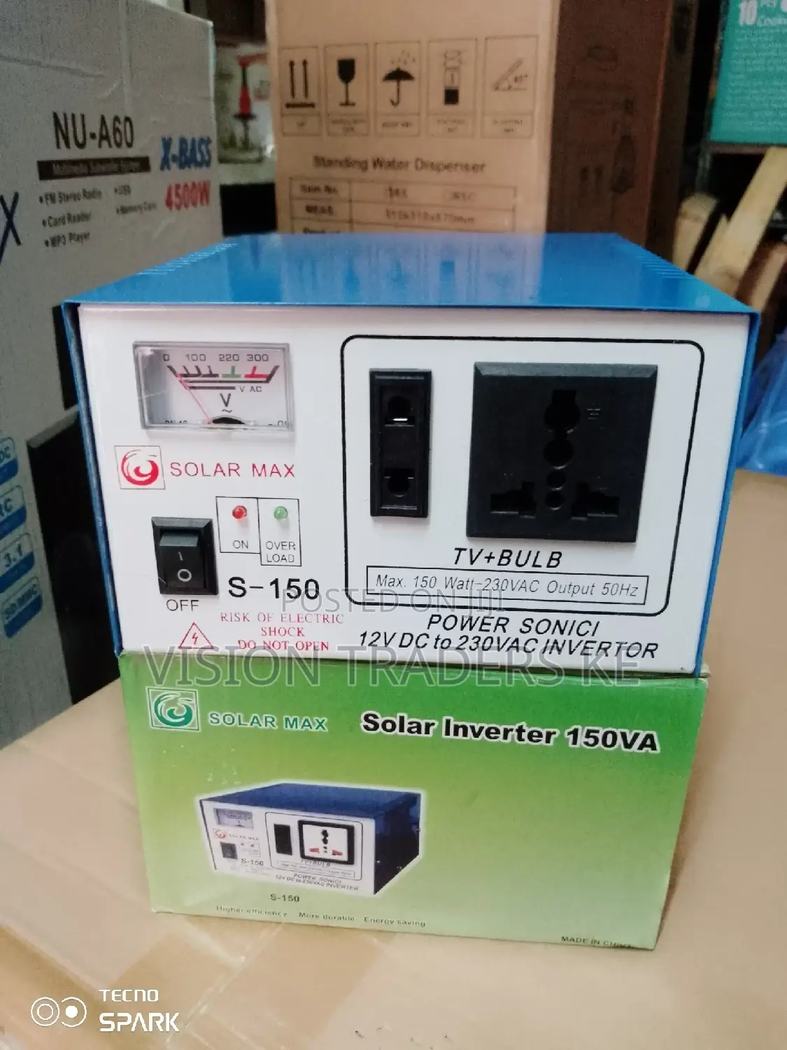 Solar Max Solar Inverter 150VA DC to AC
