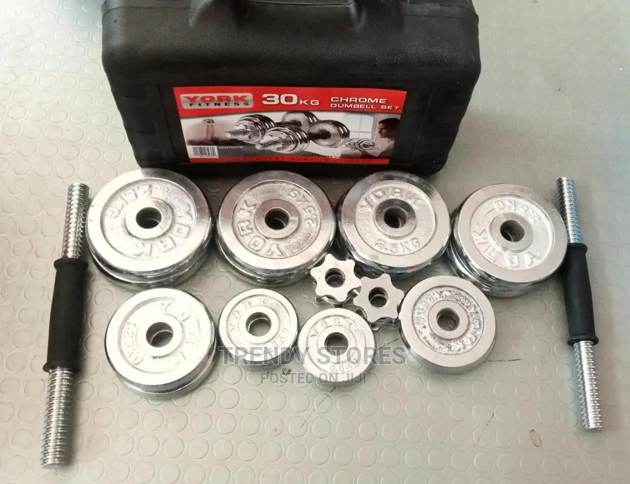 30kg Chrome Dumbell