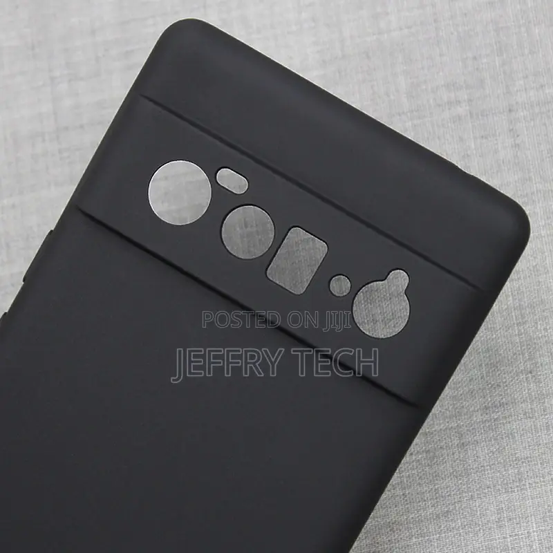 Black Case for Google Pixel 7 Silicone Back Cover Phone Case