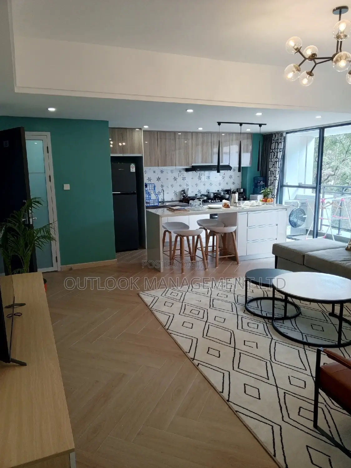 2 Bedroom Furnished Apartment to Let in Upperhill, Nairobi