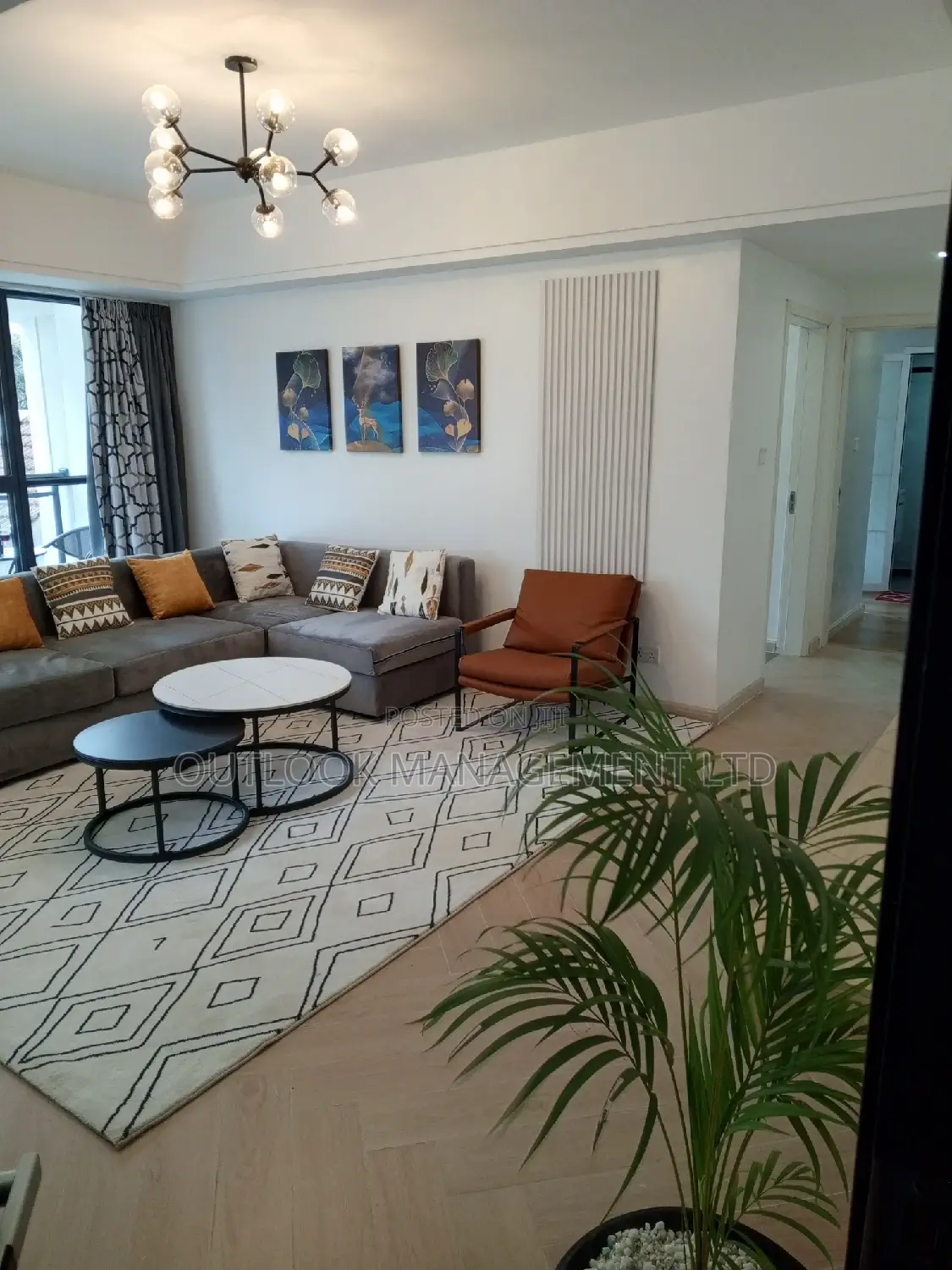 2 Bedroom Furnished Apartment to Let in Upperhill, Nairobi