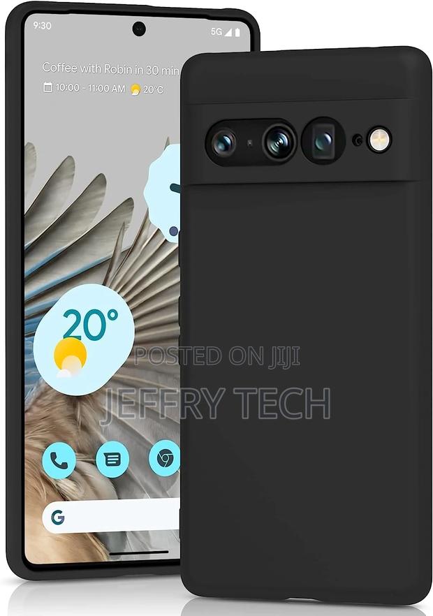 Silicone Case for Google Pixel 7 Pro 5G, Soft-Touch, Shockpr - main view