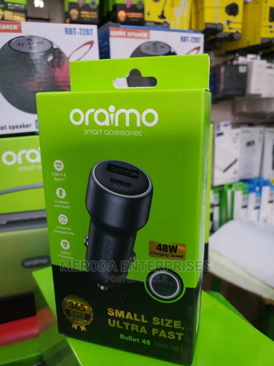 Oraimo Accessories 48w Car Charger