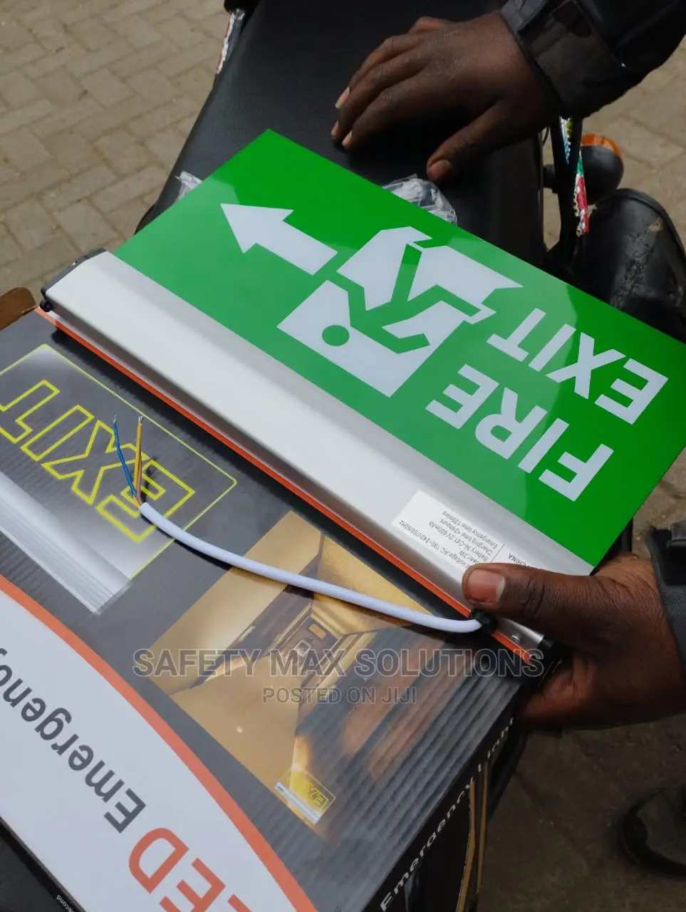 Led Emergency Exit Sign/ Rechargeable Fire Exit