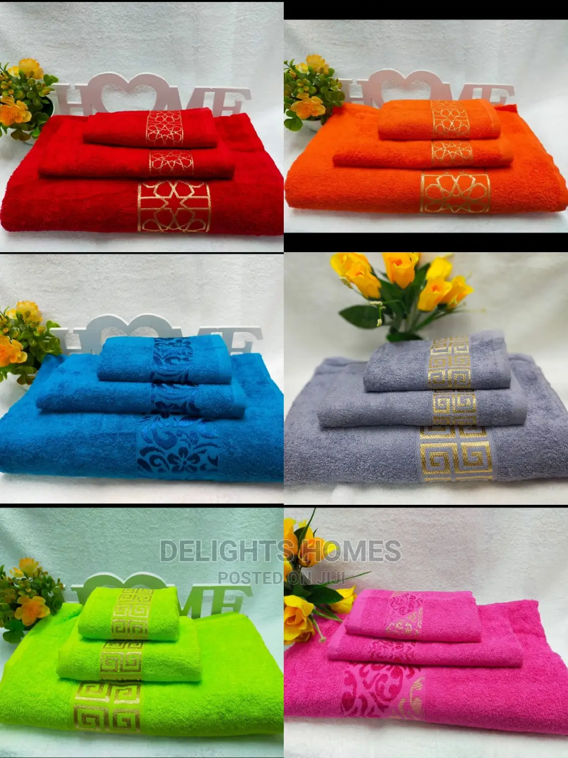 3pcs Cotton Towels*