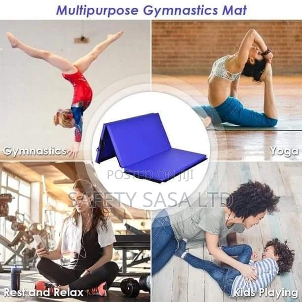 TRI-FOLD Aerobics Workout Floor Mat - thumbnail 5